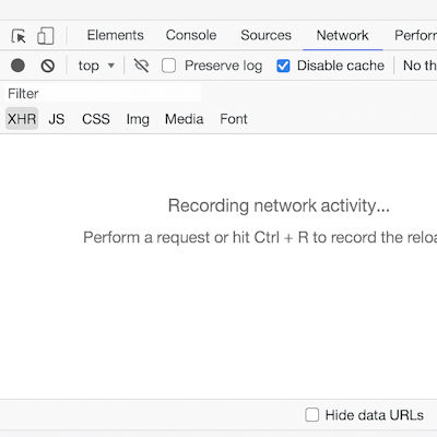 Recording Network Activity