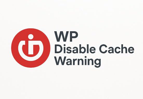 New WordPress Plugin removes annoying “Persistent Object Cache” Warning. For good.