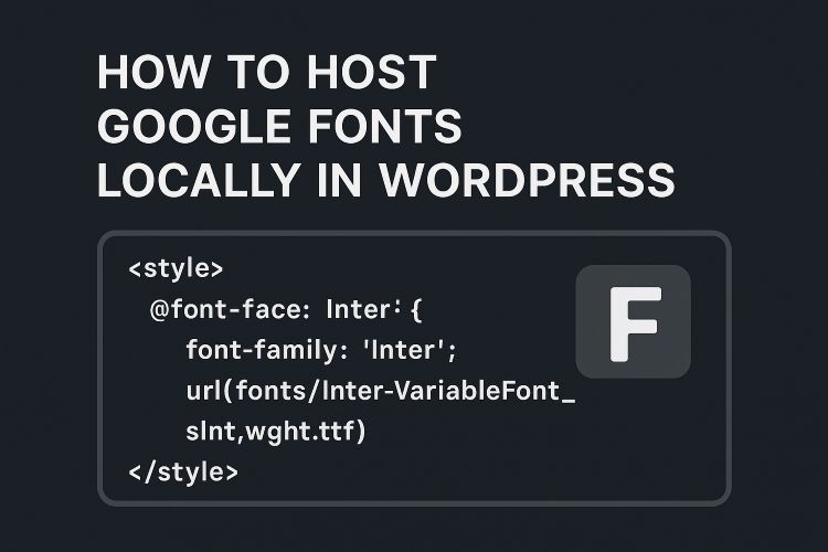 Sebaf-IT Loading Google Fonts locally