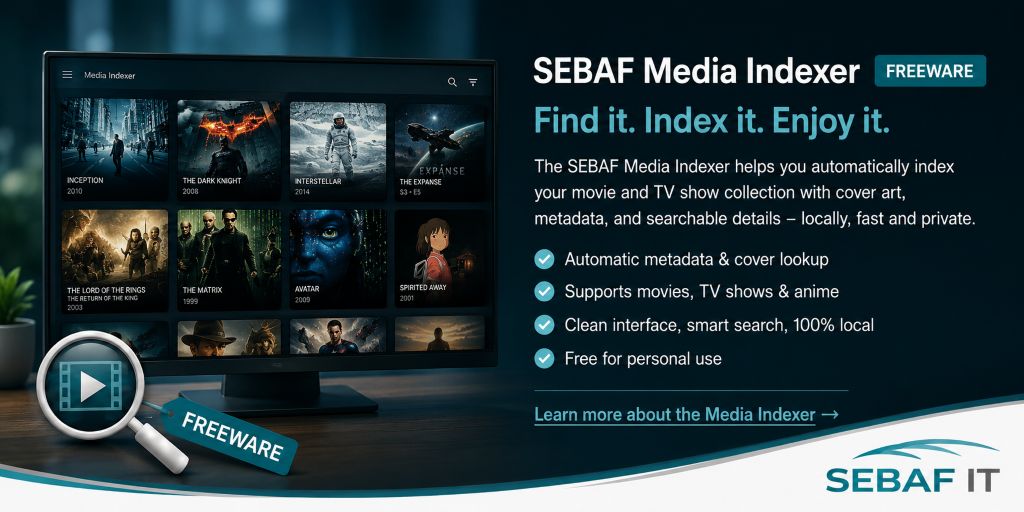 SEBAF-IT Media Indexer Teaser