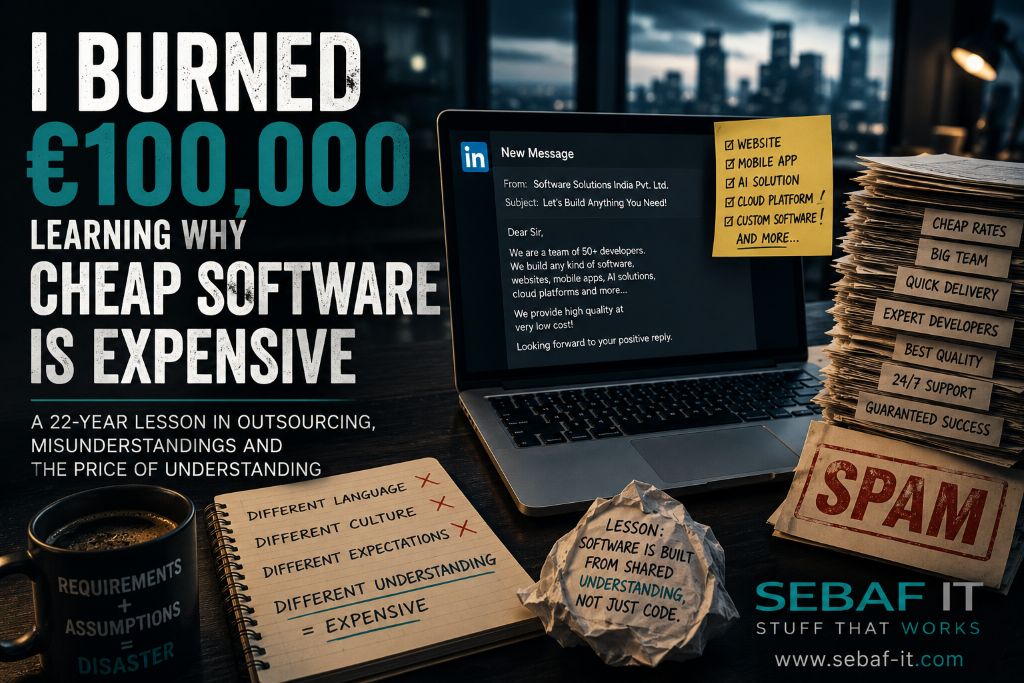 SEBAF IT Cheap Software is expensive