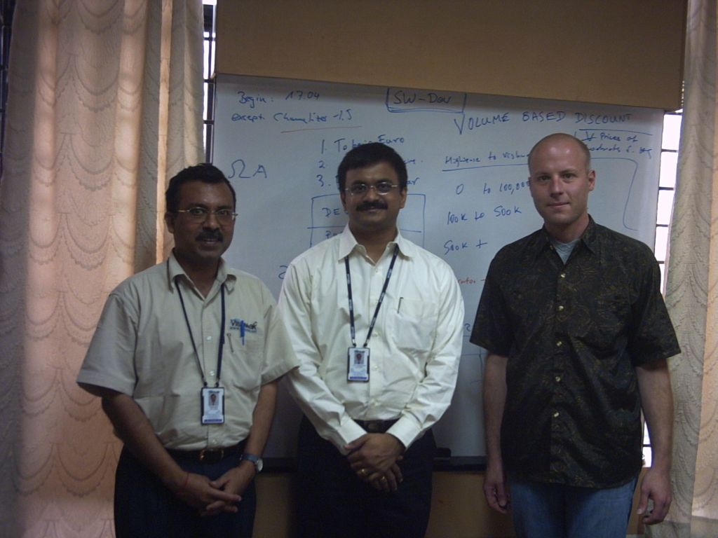 SEBAF IT Seb in India 2004